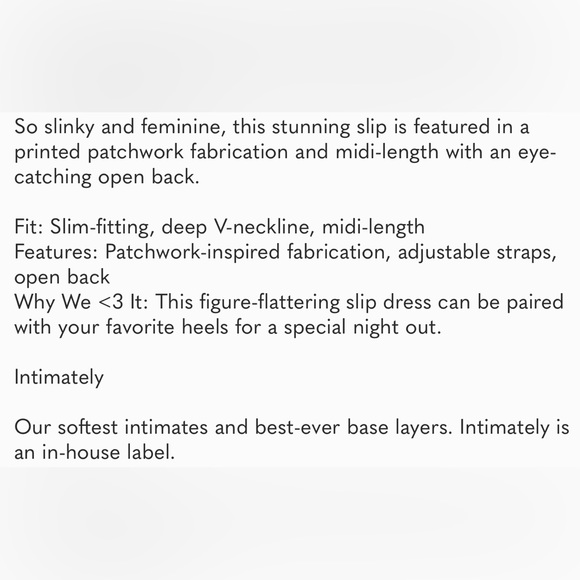 NWT Free People Your Better Side Midi Slip Dress - M - Picture 13 of 15